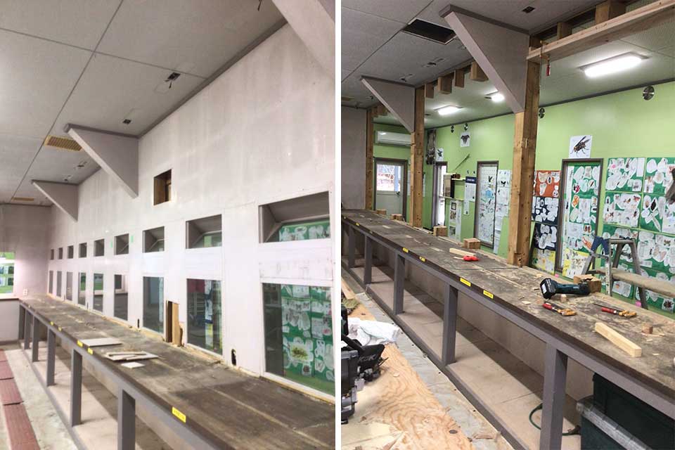 リフォームの前後